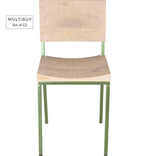 Load image into Gallery viewer, MULTIBUY – Set of 12 Chairs – Square Frame