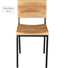Load image into Gallery viewer, MULTIBUY – Set of 4 Chairs – Square Frame