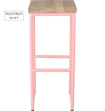 Load image into Gallery viewer, MULTIBUY – Set of 4 Classic Bar Stools – Round Frame