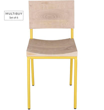Load image into Gallery viewer, MULTIBUY – Set of 6 Chairs – Round Frame