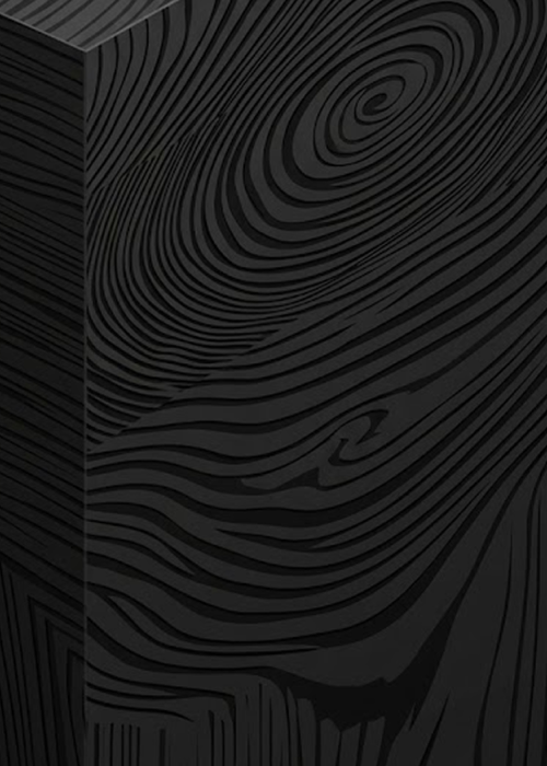 Charcoal - Wood finish