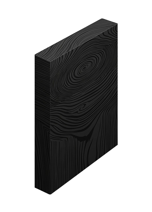 Charcoal - Wood finish