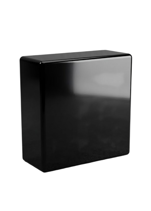 Piano Black - Metal Finish