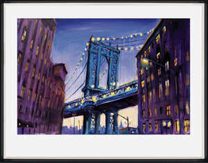 Silk Manhatten Bridge - Bob Dylan