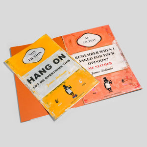 Non-Fiction 5 (set of 4, Unframed) - James McQueen