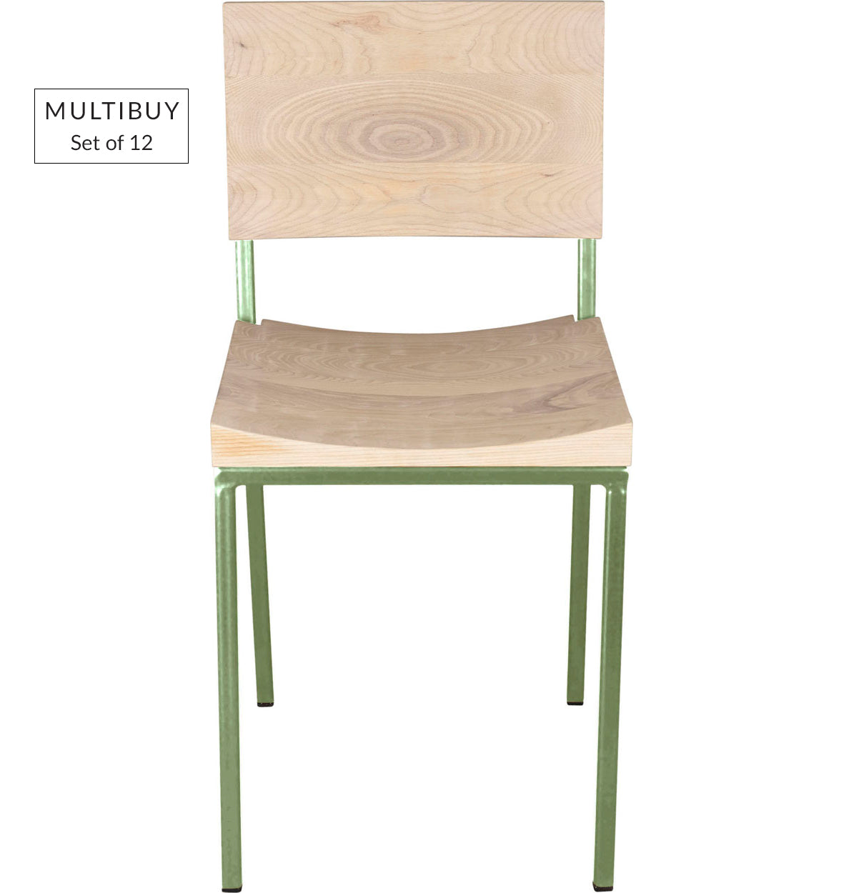 MULTIBUY – Set of 12 Chairs – Square Frame