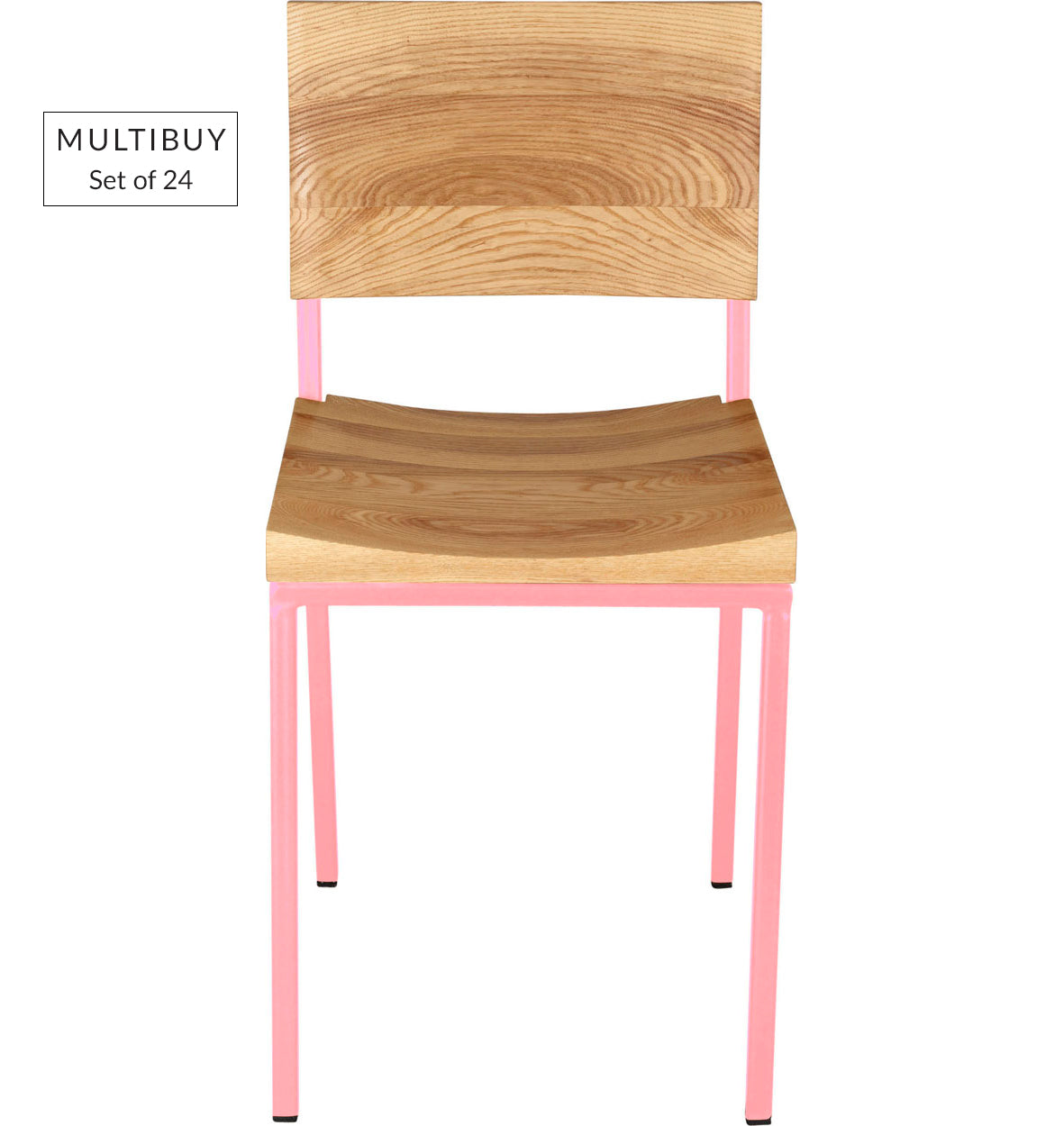 MULTIBUY – Set of 24 Chairs – Square Frame