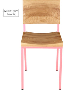 MULTIBUY – Set of 24 Chairs – Square Frame