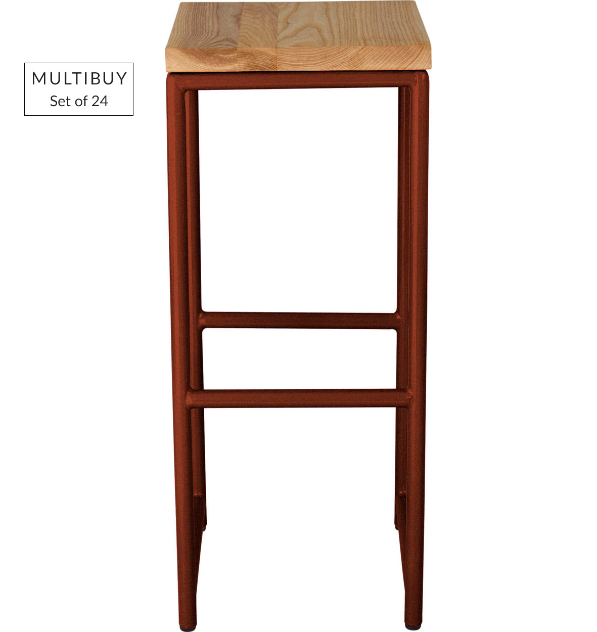 MULTIBUY – Set of 24 Classic Bar Stools – Round Frame
